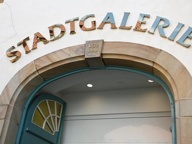 Eingang zur Stadtgalerie Eingang zur Stadtgalerie