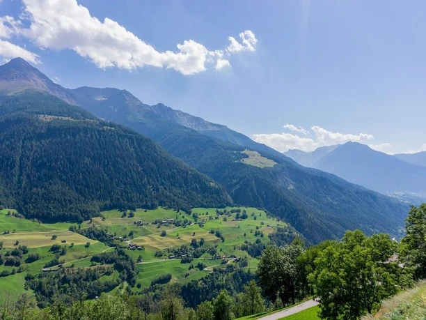 Aussicht von Laube