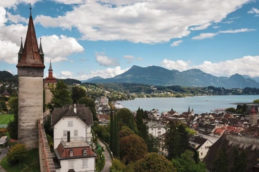 Musegg Wall View of Lucerne