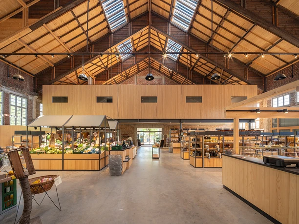 Reithalle Markthalle Innen