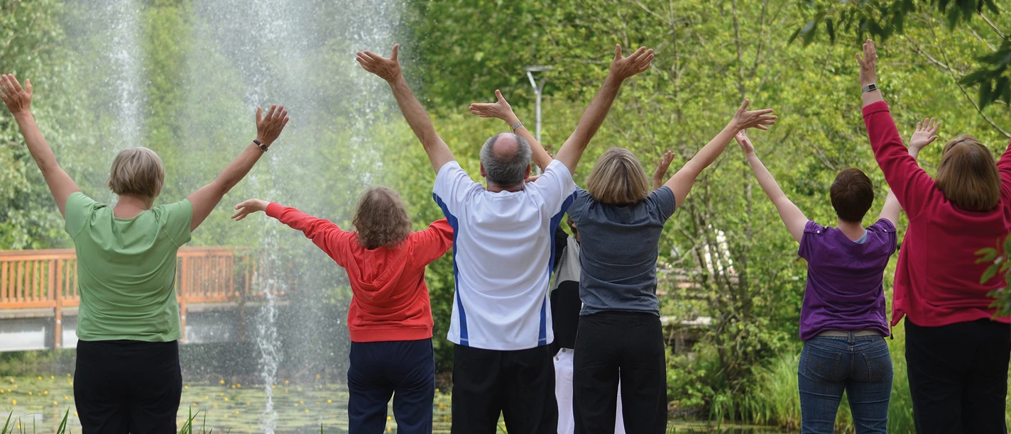 Qigong im Kurpark Bevensen