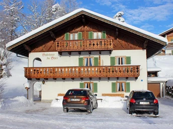 Winterurlaub Gästehaus im Gries Krün
