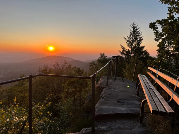 Bernstein Sonnenuntergang Caroline Moser