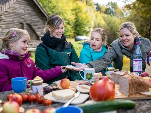 Picknick an der Staufenberghütte