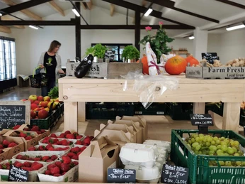 Westhofladen: Verkaufsraum