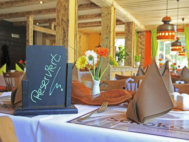 Campingplatz und Ferienhäuser das Kreuzeck in Goslar-Hahnenklee - Restaurant Camping-Harz-Kreuzeck-Goslar-Restaurant