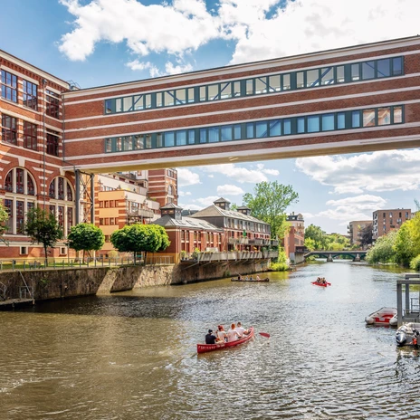 Supporting programme boat trip on Leipzig's canals | Leipzig Convention Bureau