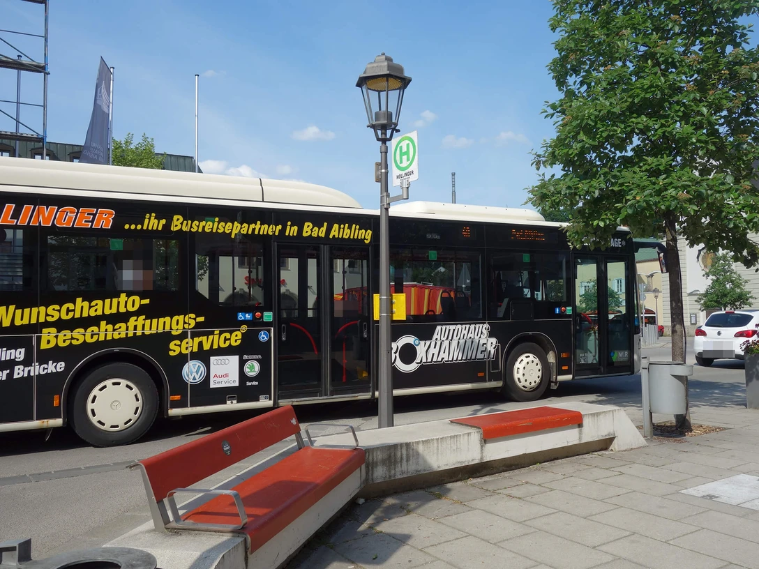 HS4 Moor-Express-Haltestelle Stadtmitte