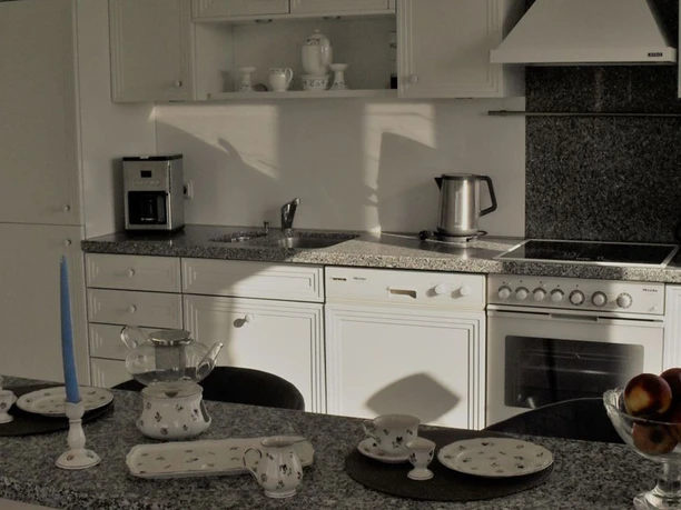 Gastgeber Ferienwohnung Living Lounge - Küche