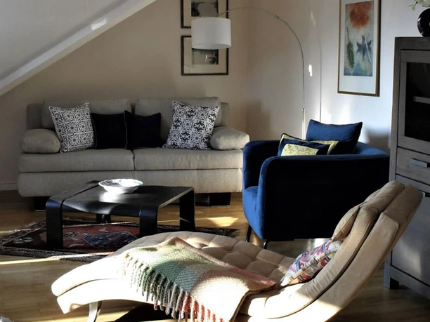 Gastgeber Ferienwohnung Living Lounge - Wohnzimmer