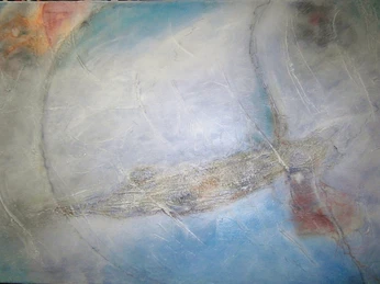 Christa Mayr-Brandl - Spuren im Eis.JPG