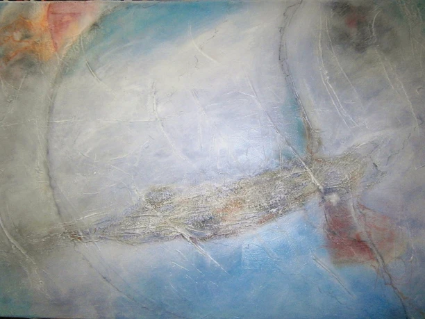 Christa Mayr-Brandl - Spuren im Eis.JPG