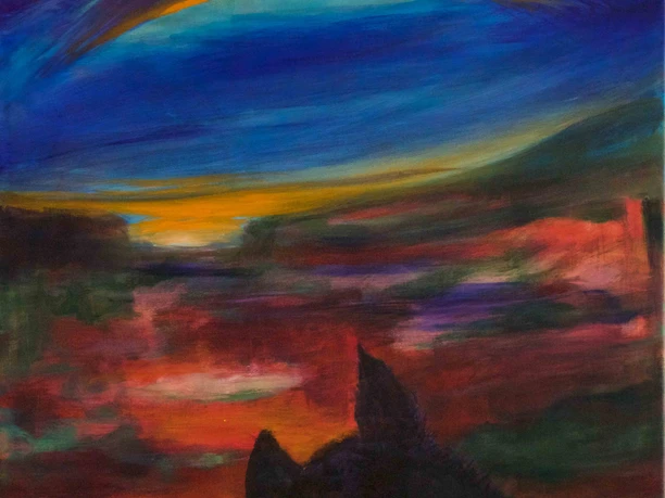 DE MUYNCK_Le Jour se lève. Mai 2021. Acryl auf Leinwand, 100 x 80 cm-kk.jpg