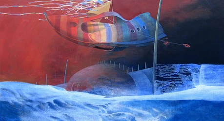 Elisabeth Kaiser - Grenzübergang, 80x100, Acryl klein.jpg