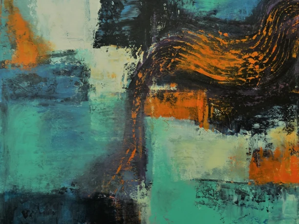 Christine Perzul - Farbimpression Acryl auf Leinwand.JPG