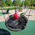 Spielplatz Stadtpark Nestschaukel