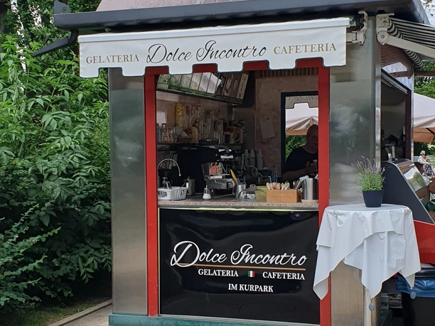 Eispavillon im Kurpark