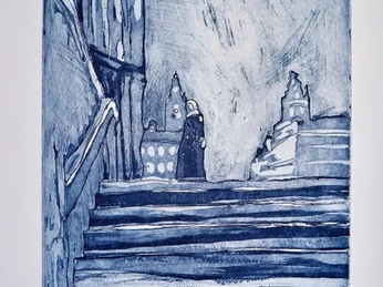 Yvonne Sprotte - An der Treppe Radierung 2019.jpg