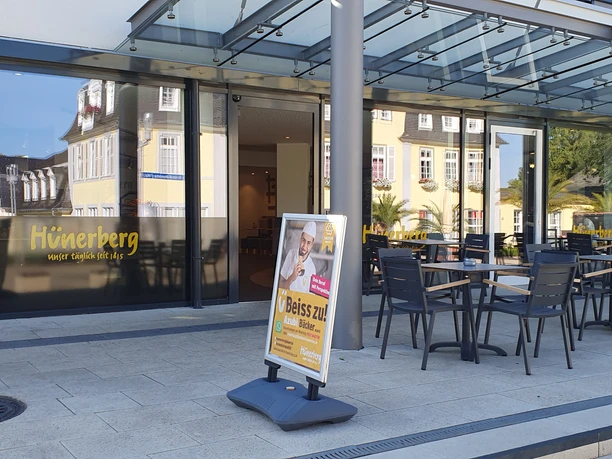 Café Hünerberg Eingangsbereich
