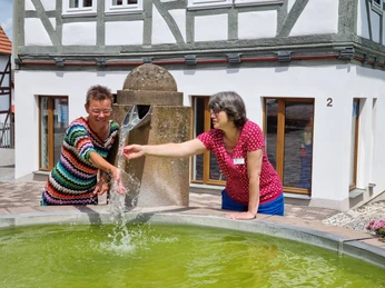 Mitarbeiterinnen in der TI Naumburg