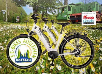 Poster Ausleihe E-Bikes Preise