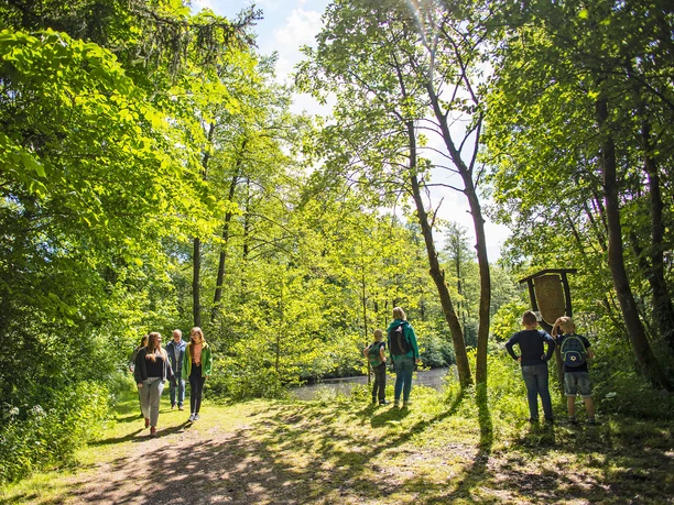 Familienerlebnispfad Lengefeld Wipper Teich