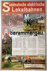 Alter Bahnfahrplan von 1900 im Kammerl (c)Ammergauer ALpen GmbH Foto Nicole Richter (1).JPG