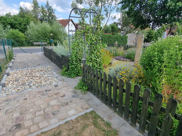 Kräutergarten im Kneipp Kurgarten Neukirchen