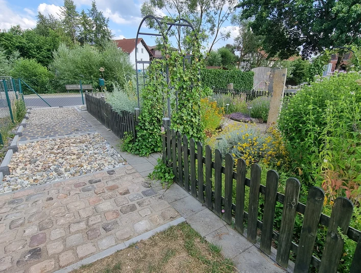 Kräutergarten im Kneipp Kurgarten Neukirchen