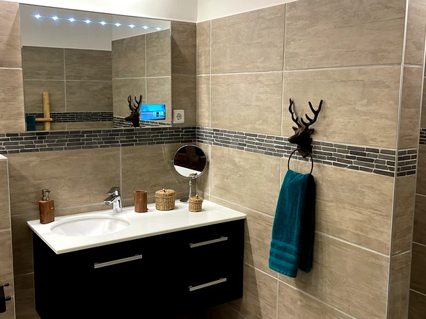 Ferienobjekt Sabine Börner in Westertimke - Badezimmer Ferienobjekt Sabine Börner in Westertimke - Badezimmer