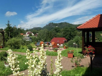 Blick zum Papststein