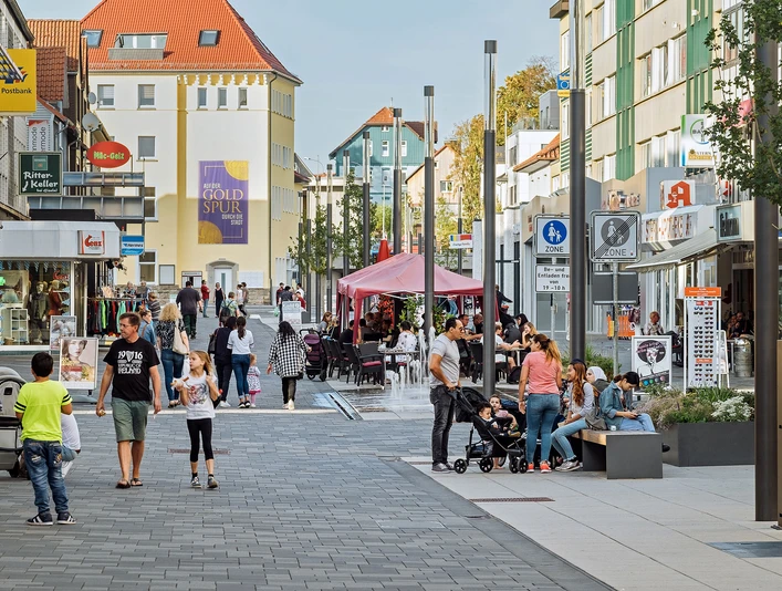 Fußgängerzone Korbach