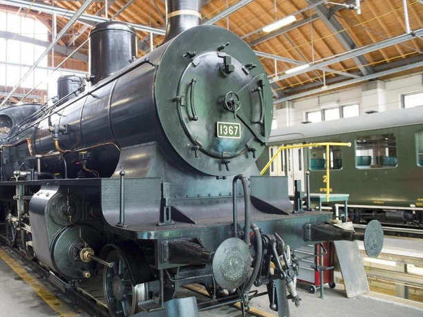 SBB Historic Depot Erstfeld_Locomotive