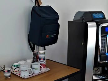 Kaffeepause im Hofladen der Familie Gerken vom Lebensmittelpunkt Kaffeepause im Hofladen der Familie Gerken vom Lebensmittelpunkt