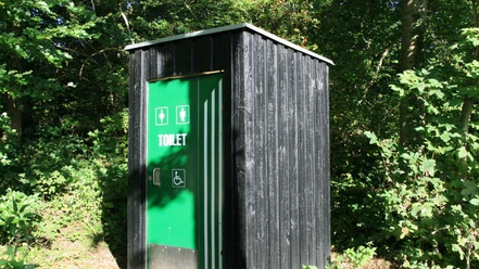Toilet ved Haderslev Dam