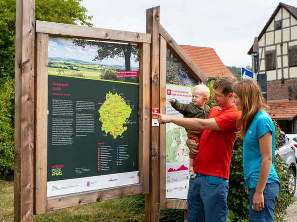 Fabelweg Rommelsberg - Portaltafel