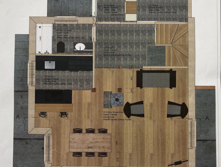 Renovation 2023: Grundriss EG