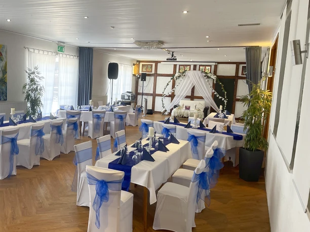 Saal in Schomaker´s Landgasthof Saal in Schomaker´s Landgasthof