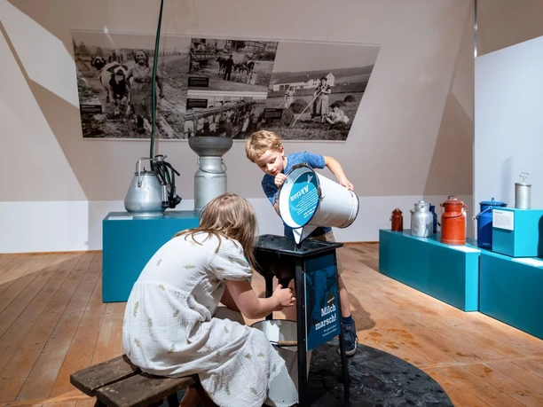 Kinder im Landmuseum Wasserschloss Wülmersen