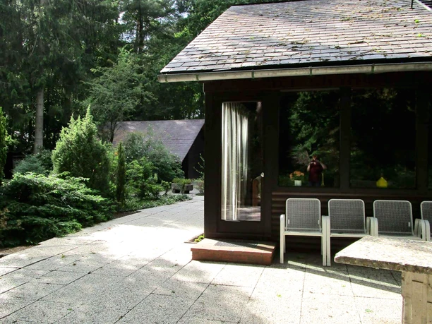 Het terras van vakantiehuis Albrecht