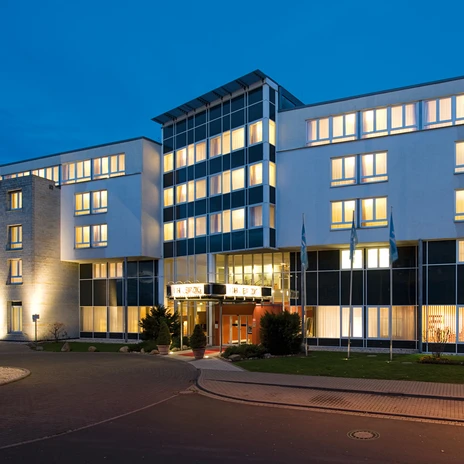 Conference hotel NH Leipzig Messe | Leipzig Convention Bureau Exterior view of the conference Hotel NH Leipzig Messe - presented by Leipzig Convention Bureau