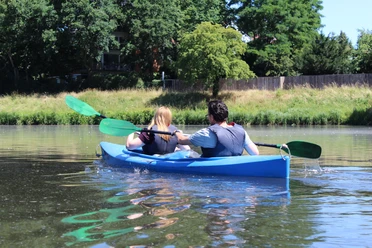 Eine Kanutour in der Mittelweser-Region Eine Kanutour in der Mittelweser-Region