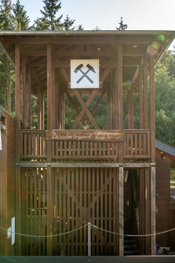 Das Besucherbergwerk Mühlenbergerstollen in Bleialf ist der Nähe der Wandertour