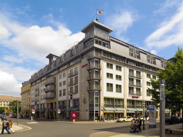 Tagungshotel Leipzig Marriott Hotel | Leipzig Convention Bureau Außenansicht auf das Tagungshotel Leipzig Marriott Hotel - präsentiert vom Leipzig Convention Bureau