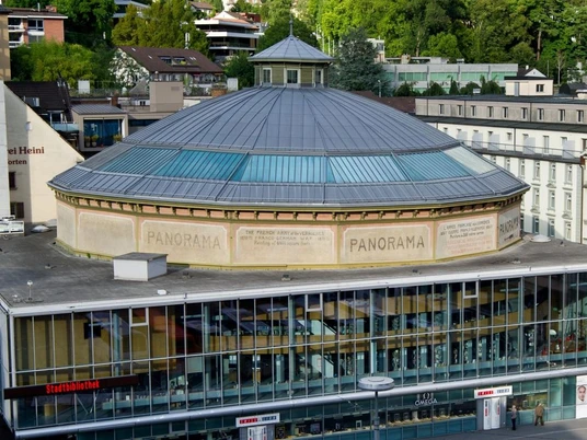 Bourbaki Panorama Bild vom Bourbaki Panorama