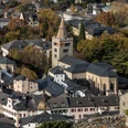 Sion: Blick von Valeria auf Kathedrale