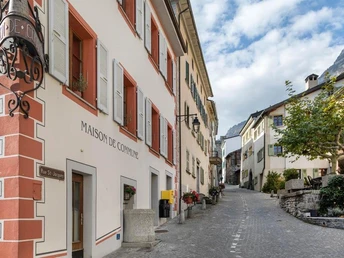 Saillon : ehem. Pilgerhospiz und Rue St. Jacques