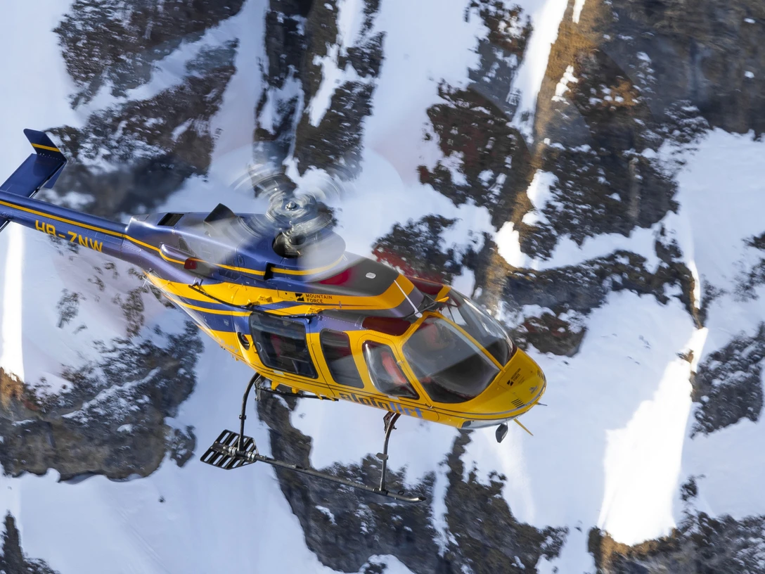 Alpinlift Helikopterflug Nidwalden