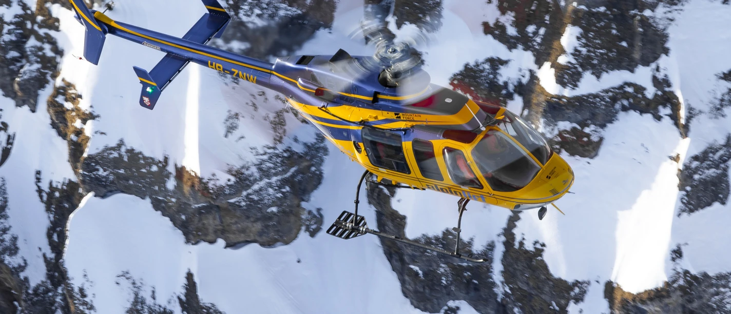 Alpinlift Helikopterflug Nidwalden