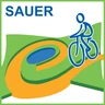 Radwege Eifel: Wegmarkierung Sauer-Radweg Radwege Eifel: Wegmarkierung Sauer-Radweg